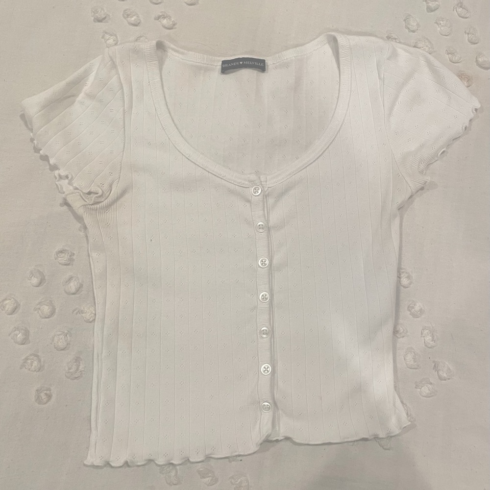 brandy melville crop zelly top